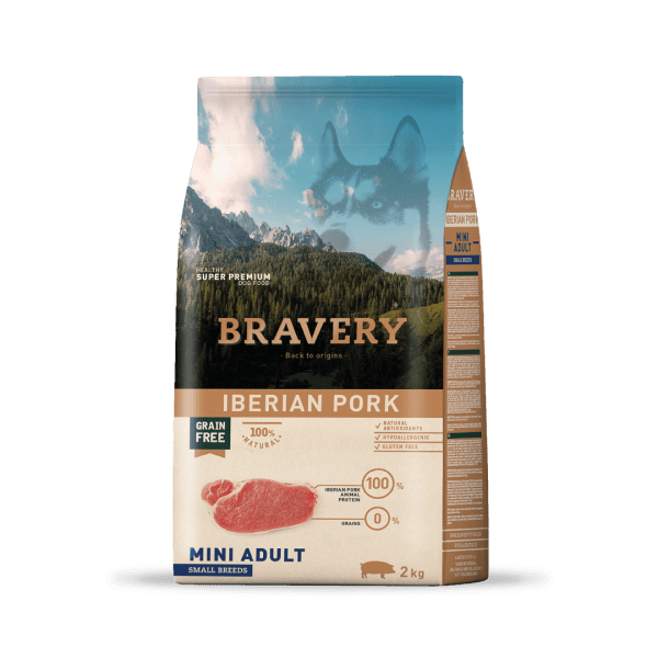 Bravery Dog Iberian Pork Mini Adult Small Breeds 2Kg