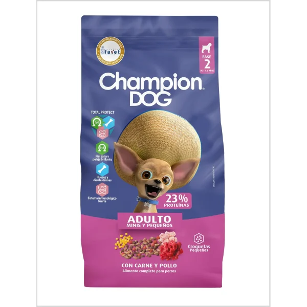Champion Dog Adulto Raza Pequeña 18Kg