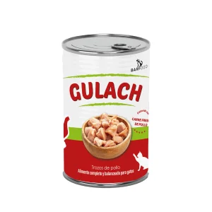 Lata Gulach de Pollo para Gatos 400gr
