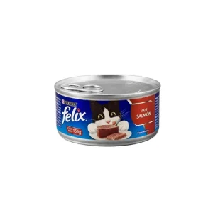 Lata Purina Felix Paté Salmon 156gr