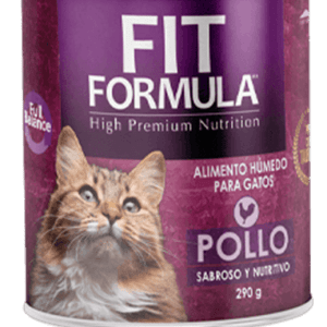 Lata Fit Formula Gato Pollo 290gr