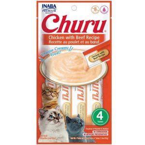 Churu Cat Pollo con Carne 4 Un.