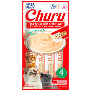 Churu Cat Atun con Cangrejo 4 Un.