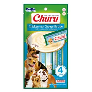 Churu Dog Pollo con Queso 4 Un.