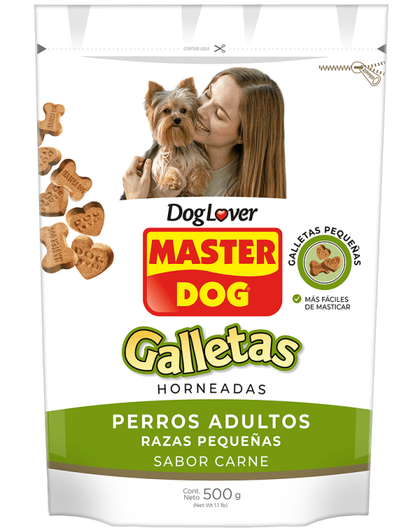 Galletas Master Dog Razas Pequeñas 500gr