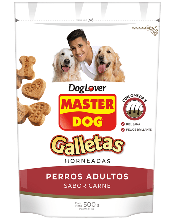 Galletas Master Dog Carne 500gr