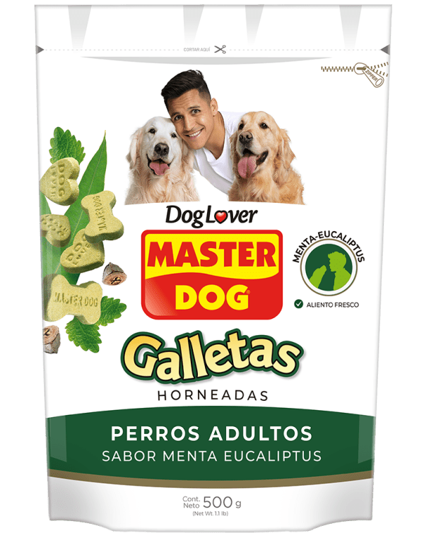 Galletas Master Dog Menta 500gr
