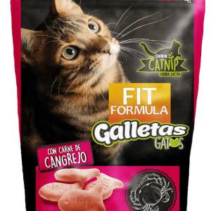 Snack Gato Fit Formula Galletas Cangrejo 100gr