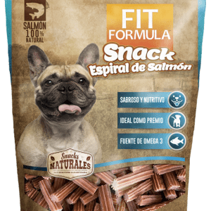Snack Fit Formula Espiral de Salmón 400gr