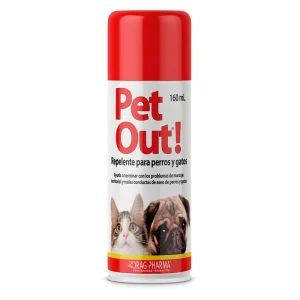 Pet Out Repelente perros y gatos 160ml