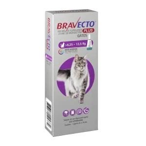 Bravecto Plus Gato 6.25kg a 12.5kg