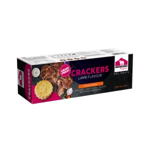 Galletas Crackers Indomitable Perro Sabor Cordero 130gr