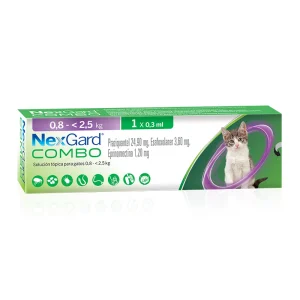 Nexgard Combo Gato 0.8kg a 2.5kg