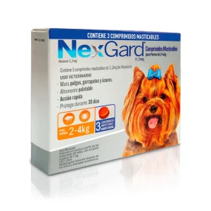 Nexgard Perro 2kg a 4kg