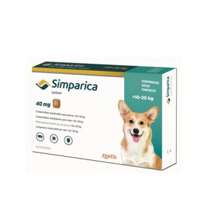 Simparica 10kg a 20kg