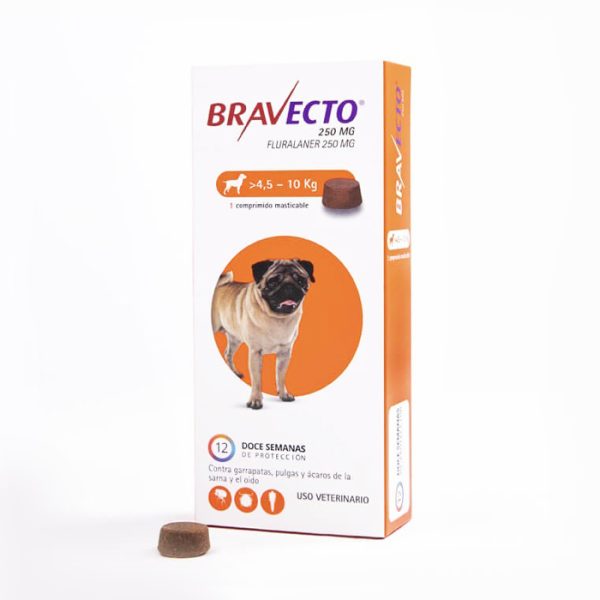Bravecto Perro 4.5kg a 10kg