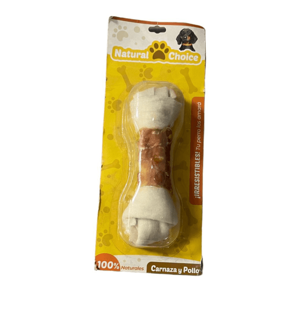 Snack Natural Choice Hueso con Pechuga de Pollo 1 Un. 100gr