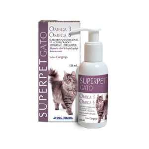 Suplemento Superpet Omega 3 y Omega 6 para Gatos