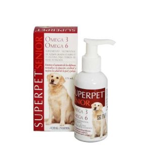 Suplemento Superpet Omega 3 y Omega 6 para perros Senior