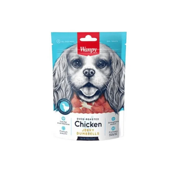 Wanpy Mancuernas de Cecina de Pollo 100gr