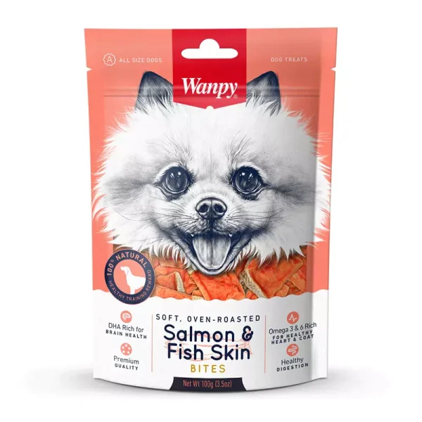 Wanpy Salmon con Pescado Bites 100gr