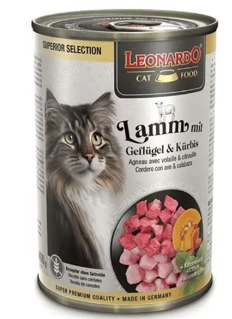 Lata Leonardo Cordero Ave Calabaza 400g