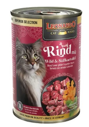 Lata Leonardo Ternera Con Venado Y Boniato 400 Gr