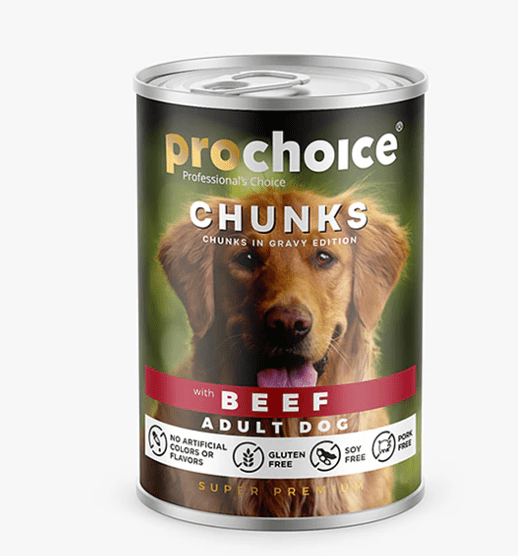 Lata Prochoice Vacuno Chunks 400 g