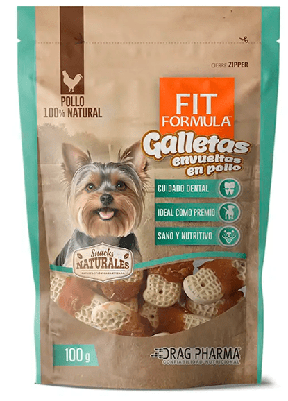 Fit Formula Galleta Envuelta en Pollo 100 Gr