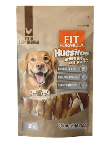 Fit Formula Snack Huesitos Envueltos en Pollo 100 Gr