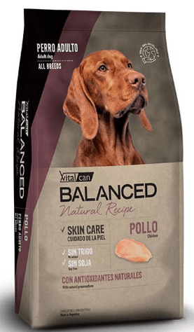 Vitalcan Balanced Natural Recipe Perro Adulto Pollo 15KG