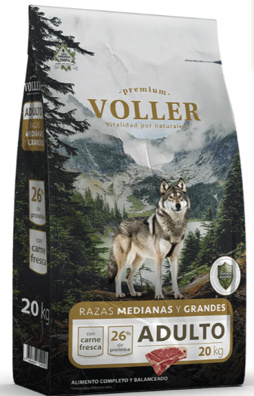 VOLLER ADULTO RAZAS MEDIANAS Y GRANDES 20 K